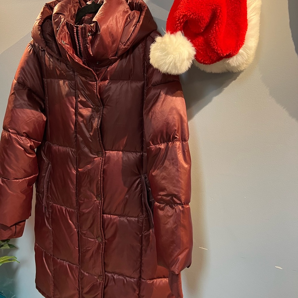Ladie’s Gap Puffer Coat XS/Petite rust color